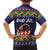 Scandinavian Yule Goat Christmas Family Matching Puletasi and Hawaiian Shirt with Scandinavian Folk Pattern Style - Wonder Print Shop