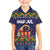 Scandinavian Yule Goat Christmas Family Matching Puletasi and Hawaiian Shirt with Scandinavian Folk Pattern Style - Wonder Print Shop