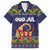 Scandinavian Yule Goat Christmas Hawaiian Shirt with Scandinavian Folk Pattern Style - Wonder Print Shop