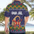 Scandinavian Yule Goat Christmas Hawaiian Shirt with Scandinavian Folk Pattern Style - Wonder Print Shop