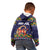 Scandinavian Yule Goat Christmas Kid Hoodie with Scandinavian Folk Pattern Style - Wonder Print Shop