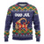 Scandinavian Yule Goat Christmas Ugly Christmas Sweater with Scandinavian Folk Pattern Style - Wonder Print Shop
