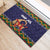 Scandinavian Yule Goat Christmas Rubber Doormat with Scandinavian Folk Pattern Style - Wonder Print Shop