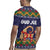 Scandinavian Yule Goat Christmas Rugby Jersey with Scandinavian Folk Pattern Style - Wonder Print Shop