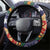 Scandinavian Yule Goat Christmas Steering Wheel Cover with Scandinavian Folk Pattern Style - Wonder Print Shop