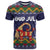 Scandinavian Yule Goat Christmas T Shirt with Scandinavian Folk Pattern Style - Wonder Print Shop