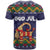 Scandinavian Yule Goat Christmas T Shirt with Scandinavian Folk Pattern Style - Wonder Print Shop