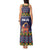 Scandinavian Yule Goat Christmas Tank Maxi Dress with Scandinavian Folk Pattern Style - Wonder Print Shop