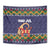Scandinavian Yule Goat Christmas Tapestry with Scandinavian Folk Pattern Style - Wonder Print Shop