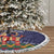 Scandinavian Yule Goat Christmas Tree Skirt with Scandinavian Folk Pattern Style - Wonder Print Shop