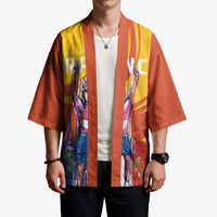 Personalised France Bicycle Racing Kimono Sporty Style