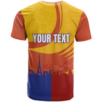 Personalised France Bicycle Racing T Shirt Sporty Style