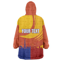 Personalised France Bicycle Racing Wearable Blanket Hoodie Sporty Style