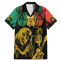 International Reggae Day Family Matching Mermaid Dress and Hawaiian Shirt Rastafarian Lion and B-Marley Passion - Wonder Print Shop
