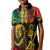 International Reggae Day Kid Polo Shirt Rastafarian Lion and B-Marley Passion - Wonder Print Shop
