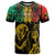 International Reggae Day T Shirt Rastafarian Lion and B-Marley Passion - Wonder Print Shop