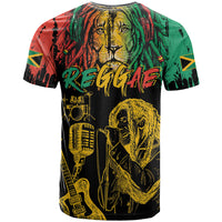 International Reggae Day T Shirt Rastafarian Lion and B-Marley Passion - Wonder Print Shop