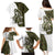 Funny Bigfoot Green Military Texture Fish Family Matching Puletasi and Hawaiian Shirt - Wonder Print Shop