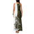 Funny Bigfoot Green Military Texture Fish Family Matching Tank Maxi Dress and Hawaiian Shirt - Wonder Print Shop