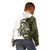 Funny Bigfoot Green Military Texture Fish Kid Hoodie - Wonder Print Shop