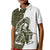 Funny Bigfoot Green Military Texture Fish Kid Polo Shirt - Wonder Print Shop