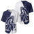 Funny Bigfoot Blue Military Texture Fish Baseball Jersey - Wonder Print Shop