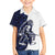 Funny Bigfoot Blue Military Texture Fish Family Matching Puletasi and Hawaiian Shirt - Wonder Print Shop