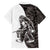 Funny Bigfoot Gray Military Texture Fish Hawaiian Shirt - Wonder Print Shop