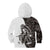 Funny Bigfoot Gray Military Texture Fish Kid Hoodie - Wonder Print Shop