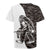 Funny Bigfoot Gray Military Texture Fish Rugby Jersey - Wonder Print Shop