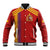 Custom Spain Football 2024 Road To The Champion Baseball Jacket Vamos a Espana - Wonder Print Shop