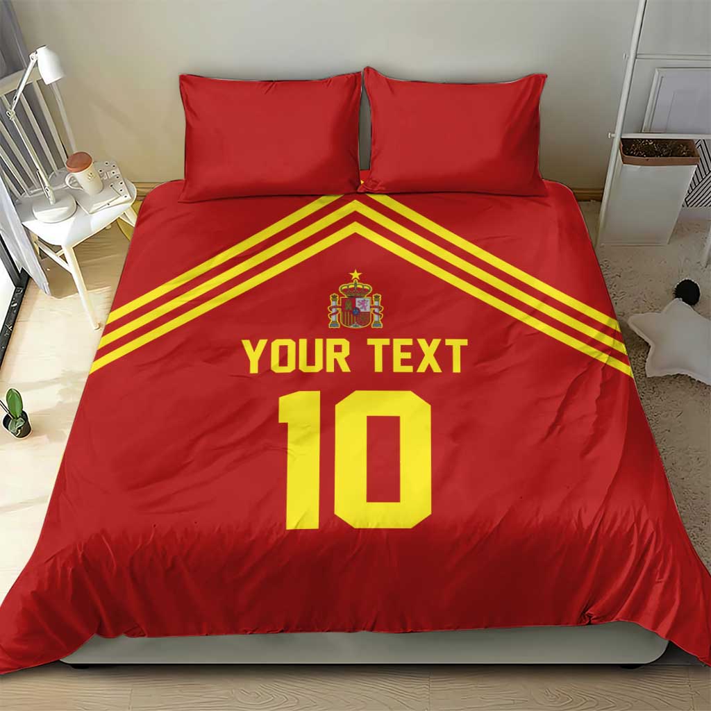 Custom Spain Football 2024 Road To The Champion Bedding Set Vamos a Espana - Wonder Print Shop