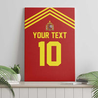 Custom Spain Football 2024 Road To The Champion Canvas Wall Art Vamos a Espana - Wonder Print Shop