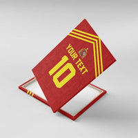 Custom Spain Football 2024 Road To The Champion Canvas Wall Art Vamos a Espana - Wonder Print Shop