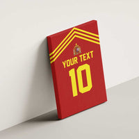 Custom Spain Football 2024 Road To The Champion Canvas Wall Art Vamos a Espana - Wonder Print Shop