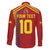 Custom Spain Football 2024 Road To The Champion Family Matching Mermaid Dress and Hawaiian Shirt Vamos a Espana - Wonder Print Shop