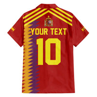 Custom Spain Football 2024 Road To The Champion Family Matching Tank Maxi Dress and Hawaiian Shirt Vamos a Espana - Wonder Print Shop