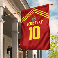 Custom Spain Football 2024 Road To The Champion Garden Flag Vamos a Espana - Wonder Print Shop