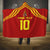 Custom Spain Football 2024 Road To The Champion Hooded Blanket Vamos a Espana