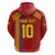 Custom Spain Football 2024 Road To The Champion Hoodie Vamos a Espana - Wonder Print Shop