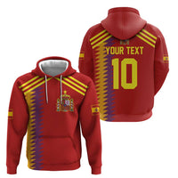 Custom Spain Football 2024 Road To The Champion Hoodie Vamos a Espana - Wonder Print Shop