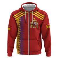 Custom Spain Football 2024 Road To The Champion Hoodie Vamos a Espana - Wonder Print Shop