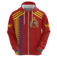 Custom Spain Football 2024 Road To The Champion Hoodie Vamos a Espana - Wonder Print Shop