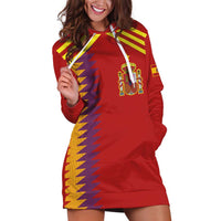 Custom Spain Football 2024 Road To The Champion Hoodie Dress Vamos a Espana - Wonder Print Shop