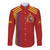 Custom Spain Football 2024 Road To The Champion Long Sleeve Button Shirt Vamos a Espana - Wonder Print Shop