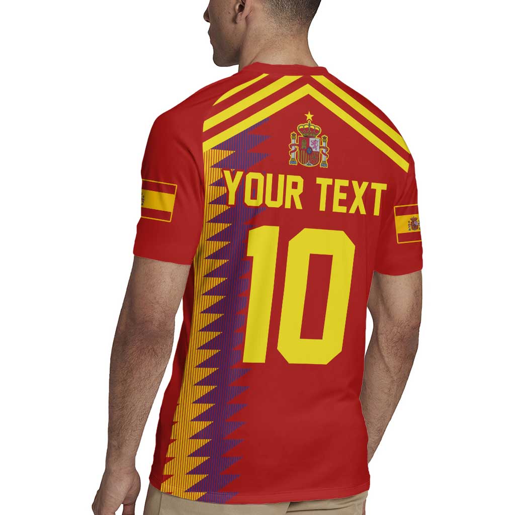 Custom Spain Football 2024 Road To The Champion Rugby Jersey Vamos a Espana - Wonder Print Shop