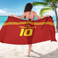 Custom Spain Football 2024 Road To The Champion Sarong Vamos a Espana - Wonder Print Shop