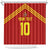 Custom Spain Football 2024 Road To The Champion Shower Curtain Vamos a Espana