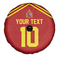 Custom Spain Football 2024 Road To The Champion Spare Tire Cover Vamos a Espana - Wonder Print Shop