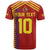 Custom Spain Football 2024 Road To The Champion T Shirt Vamos a Espana - Wonder Print Shop
